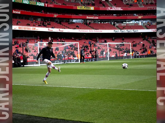 Football star kicker, boasting a remarkable season with the Army team, prepares to lead a training...